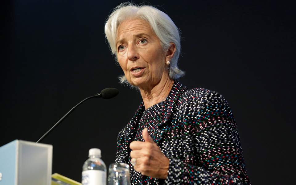 Συνάντηση Ελλήνων τραπεζιτών με τη Λαγκάρντ 1