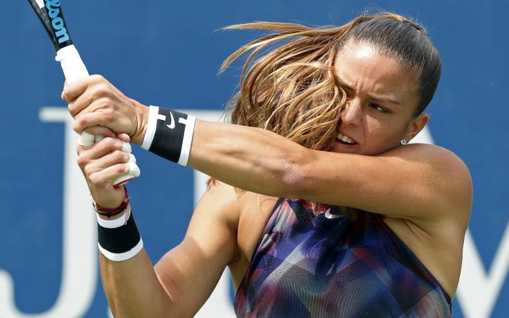 Συνεχίζει σαν σίφουνας η Σάκκαρη στο Wuhan Open 1