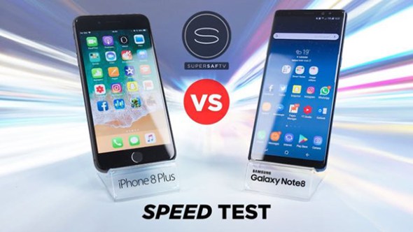 iPhone 8 Plus vs Samsung Galaxy Note8, νέο συγκριτικό video για την ταχύτητά τους [Video]