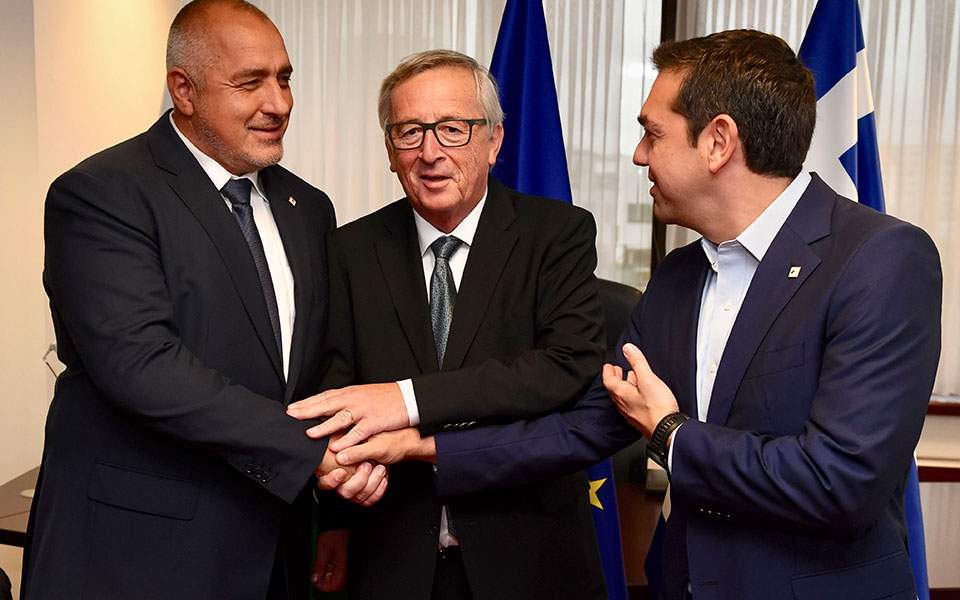 Το σιδηροδρομικό «Sea 2 Sea» μεταξύ Ελλάδας και Βουλγαρίας στη συνάντηση Γιούνκερ, Τσίπρα, Μπορίσοφ