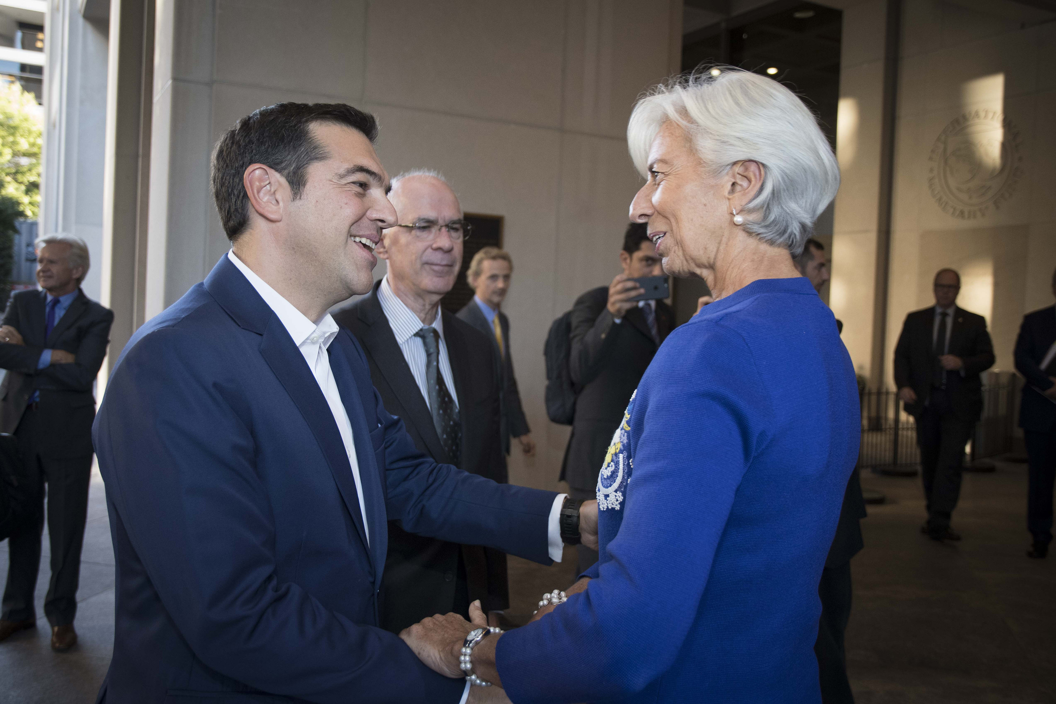 Τσίπρας – Λαγκάρντ: Κοινή γραμμή για έγκαιρη ολοκλήρωση της αξιολόγησης