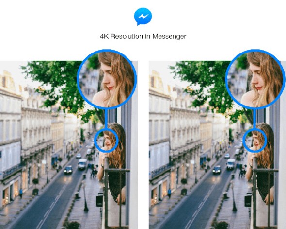 Facebook Messenger: Υποστηρίζει πλεόν την αποστολή φωτογραφιών ανάλυσης 4K 2