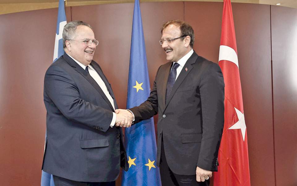 Στον Δραγασάκη ο Τούρκος αντιπρόεδρος