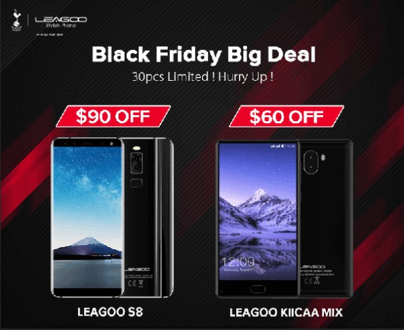 LEAGOO: Όλα τα smartphones της εταιρείας σε ρυθμούς Black Friday