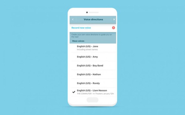 Google Waze: Πλοήγηση με σχολιασμό από τον Liam Neeson μέχρι τις 14 Ιανουαρίου 1