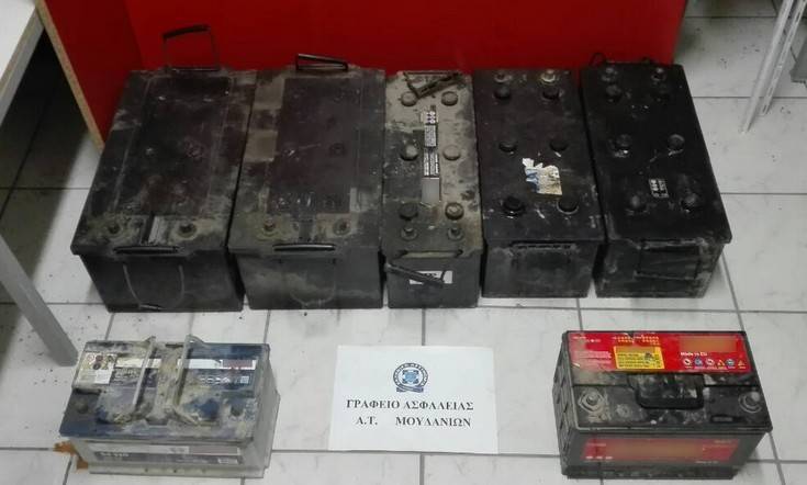 Έκλεψαν 46 μπαταρίες από φορτηγά στη Χαλκιδική αξίας 14.000 ευρώ 1