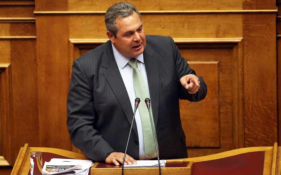 Στη Βουλή η δικογραφία για Π. Καμμένο