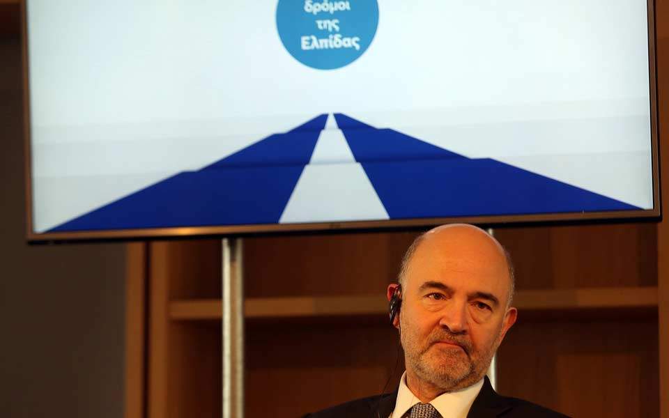 Μοσκοβισί: Υπάρχουν τρεις προϋποθέσεις για τη ρύθμιση του χρέους