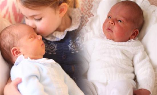 Στη δημοσιότητα οι πρώτες φωτογραφίες του νεογέννητου πρίγκιπα Λούι