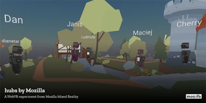 Hubs by Mozilla: Ένα ιδιωτικό chatroom σε περιβάλλον εικονικής πραγματικότητας για οποιοδήποτε browser ή VR/AR headset