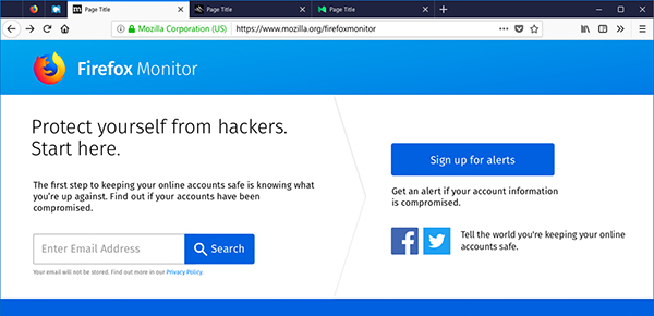 Firefox Monitor: Το νέο εργαλείο της Mozilla θα σε ενημερώνει αν ο λογαριασμός σου έχει παραβιαστεί