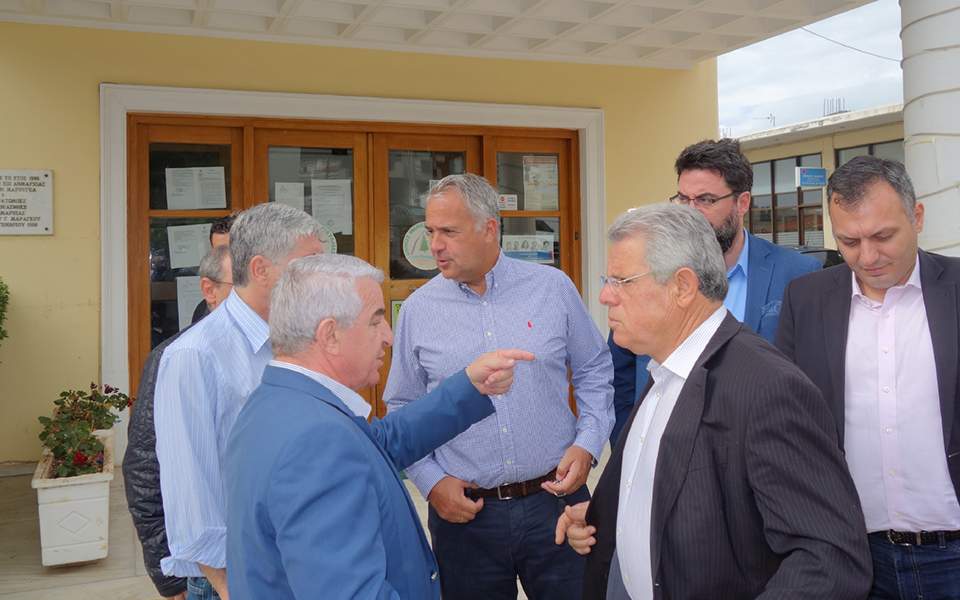 Κλιμάκιο της ΝΔ μετέβη στη Μάνδρα