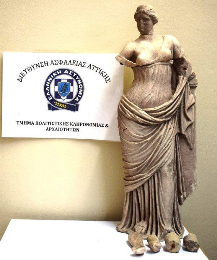 Αρχαία μεγάλης αξίας βρέθηκαν στην κατοχή άνδρα στο Λουτράκι 3