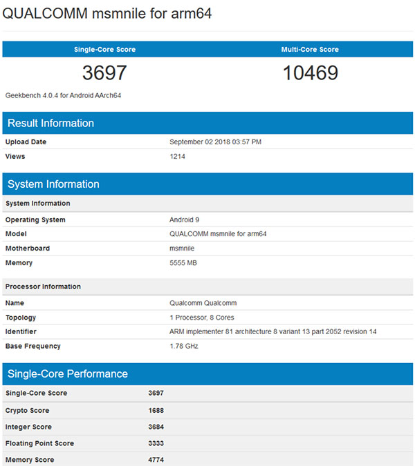 Qualcomm Snapdragon 855 SoC: Εξαιρετικές επιδόσεις στο Geekbench, καλύτερες από του A11 Bionic της Apple 2