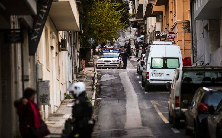 Φωτογραφίες από την έκρηξη στο Κολωνάκι 5