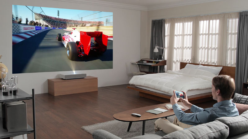 LG Cinebeam Laser 4K: Ο νέος προτζέκτορας με Ultra Short Throw τεχνολογία στο CES 2019