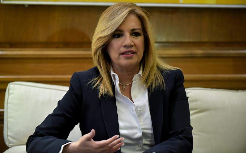 Φ. Γεννηματά: Εκλογές έπρεπε να είχαν γίνει χθες 1