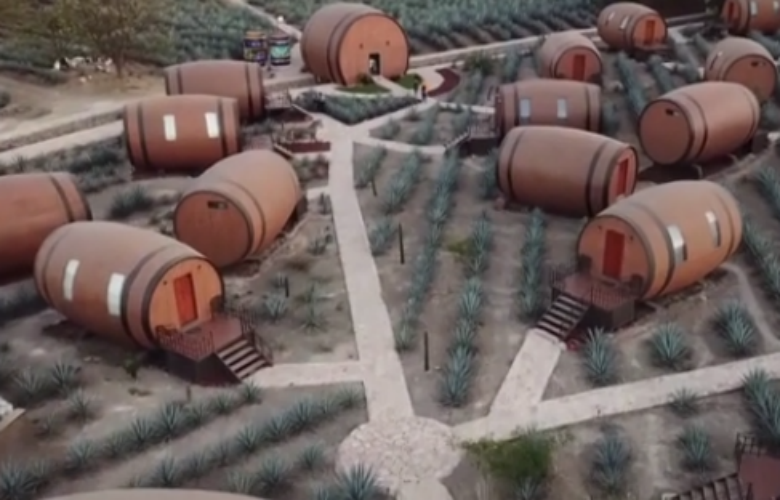 Δωμάτια σε σχήμα βαρελιού τεκίλας προσφέρει ξενοδοχείο στο Μεξικό 1