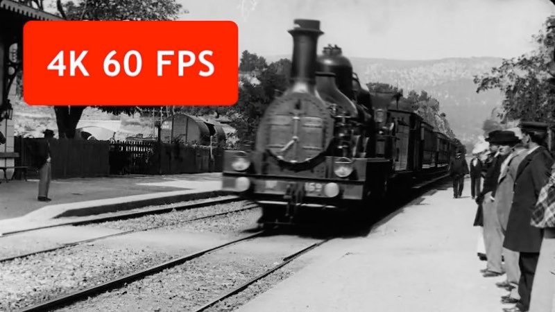 Δείτε ένα video του 1895 «αναβαθμισμένο» σε ανάλυση 4K και 60fps χάριν στην AI
