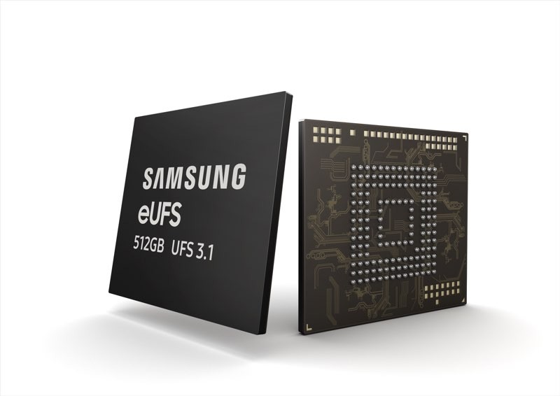 Samsung: Ξεκίνησε μαζική παραγωγή μνήμης 512GB UFS 3.1 για smartphones