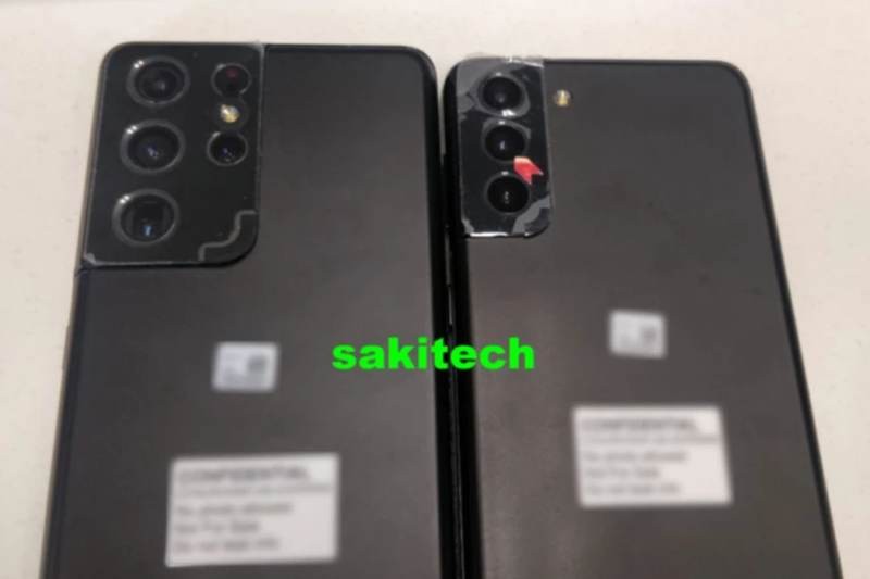 Samsung Galaxy S21 Ultra και S21+ σε πρώτη φωτογραφία που αποκαλύπτει τις κάμερες τους
