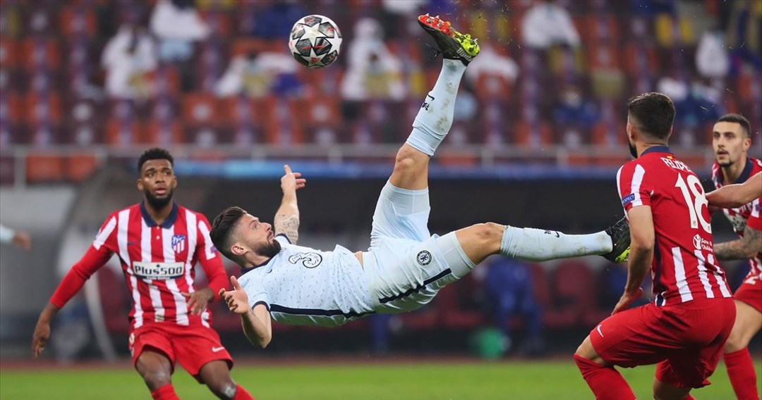 Προβάδισμα με Ζιρού η Τσέλσι απέναντι στην Ατλέτικο Μαδρίτης