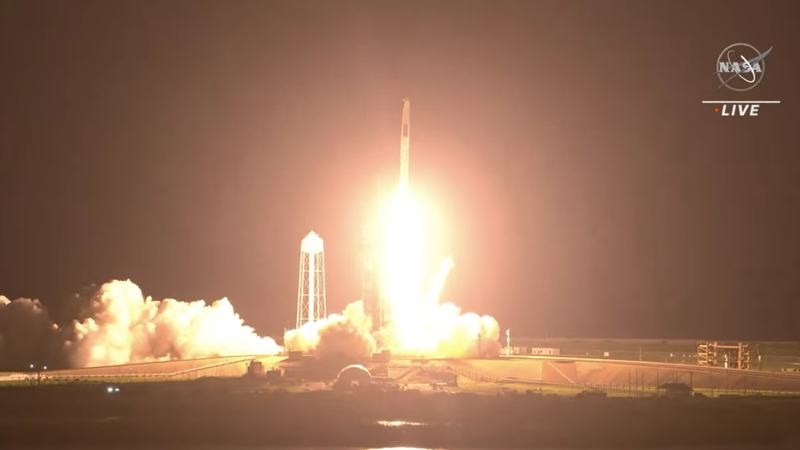 NASA και SpaceX έστειλαν για δεύτερη φορά επανδρωμένη αποστολή στον ISS