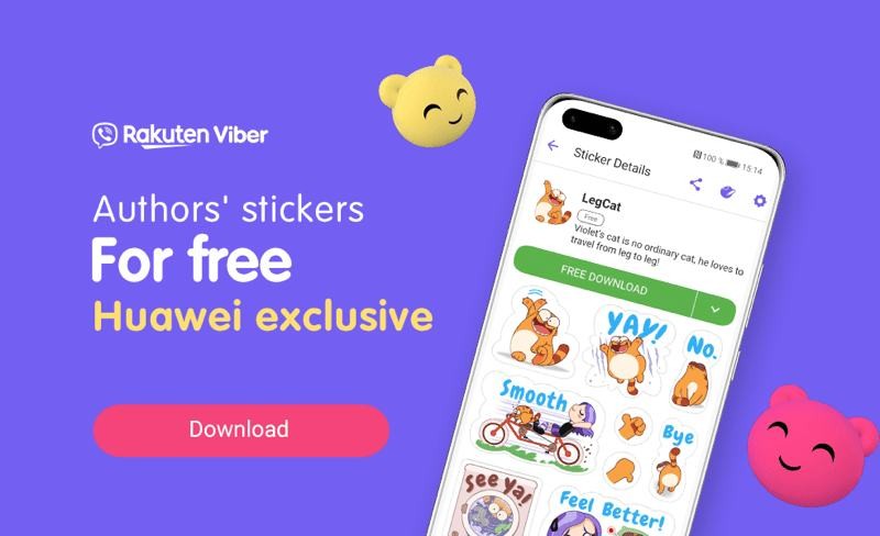 Huawei και Viber επεκτείνουν τη συνεργασία τους