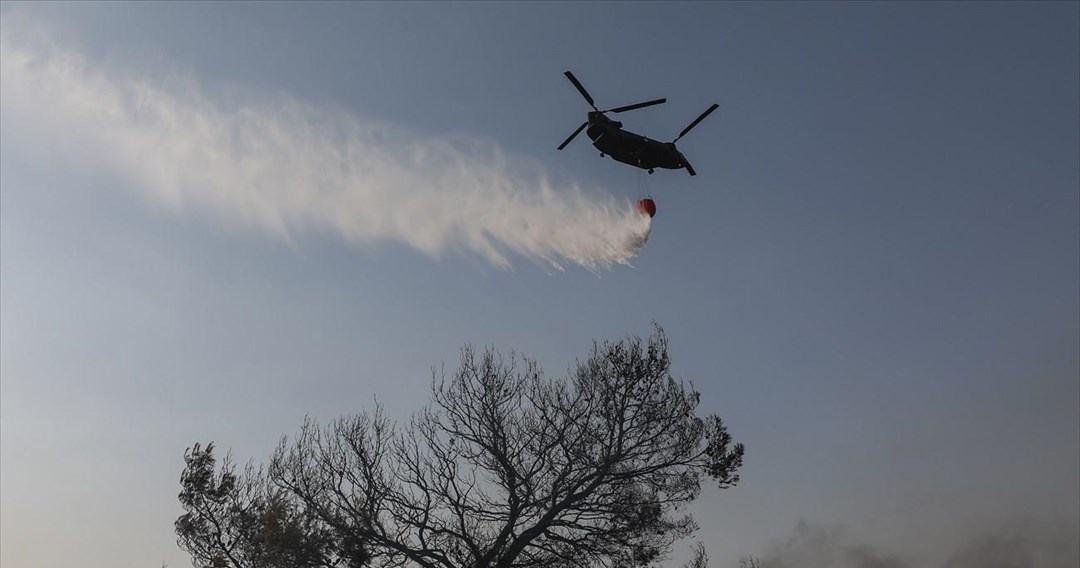 Υπό έλεγχο η φωτιά στη Νυμφαία Κομοτηνής