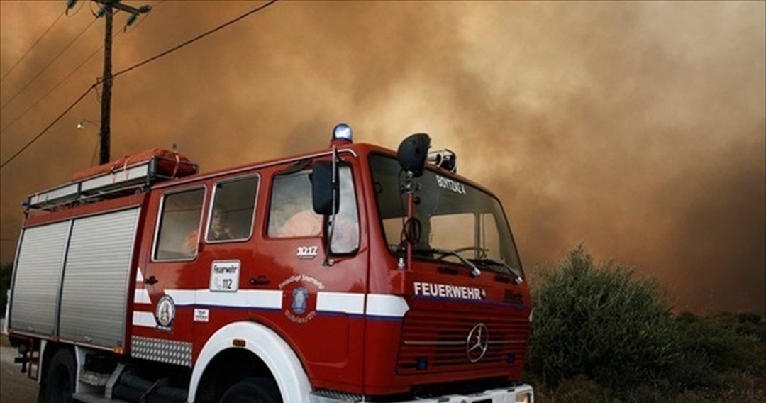 Ρέθυμνο: Πυρκαγιά στην περιοχή Ροδάκινο