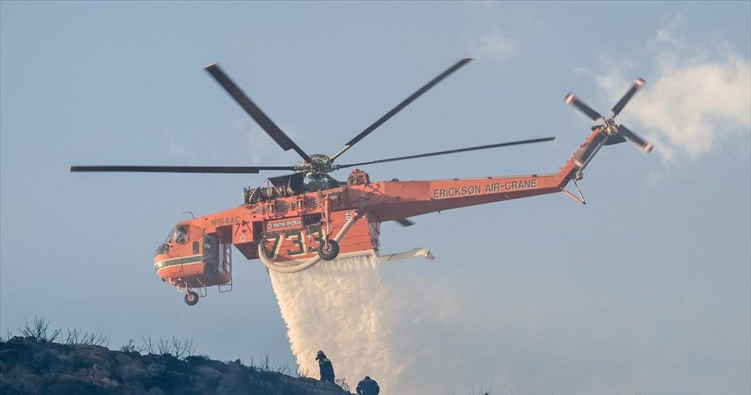 Εικοσιπέντε στρέμματα έκαψε η πυρκαγιά στο χωριό Καλή Συκιά