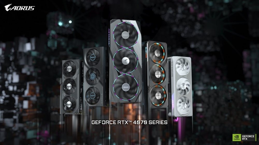 Η GIGABYTE παρουσιάζει την σειρά καρτών γραφικών GeForce RTX 4070
