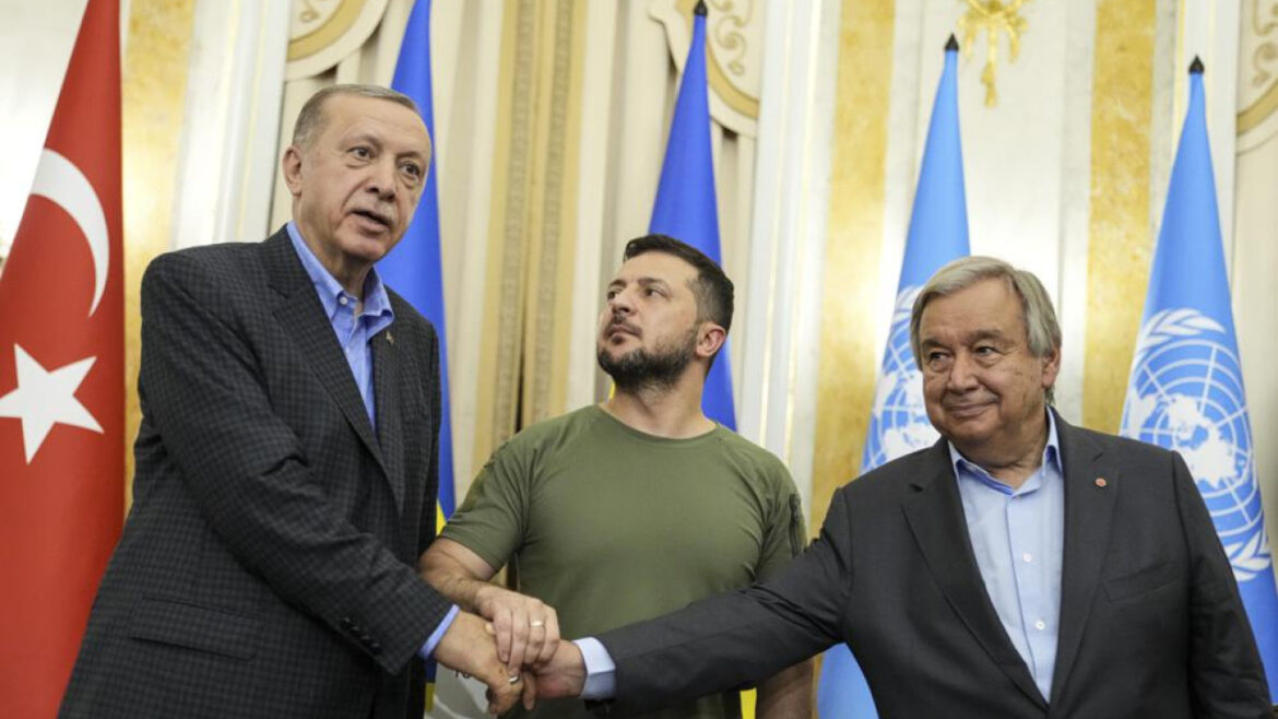 Επικοινωνία Ερντογάν – Ζελένσκι για την καταστροφή του φράγματος Νόβα Καχόβκα