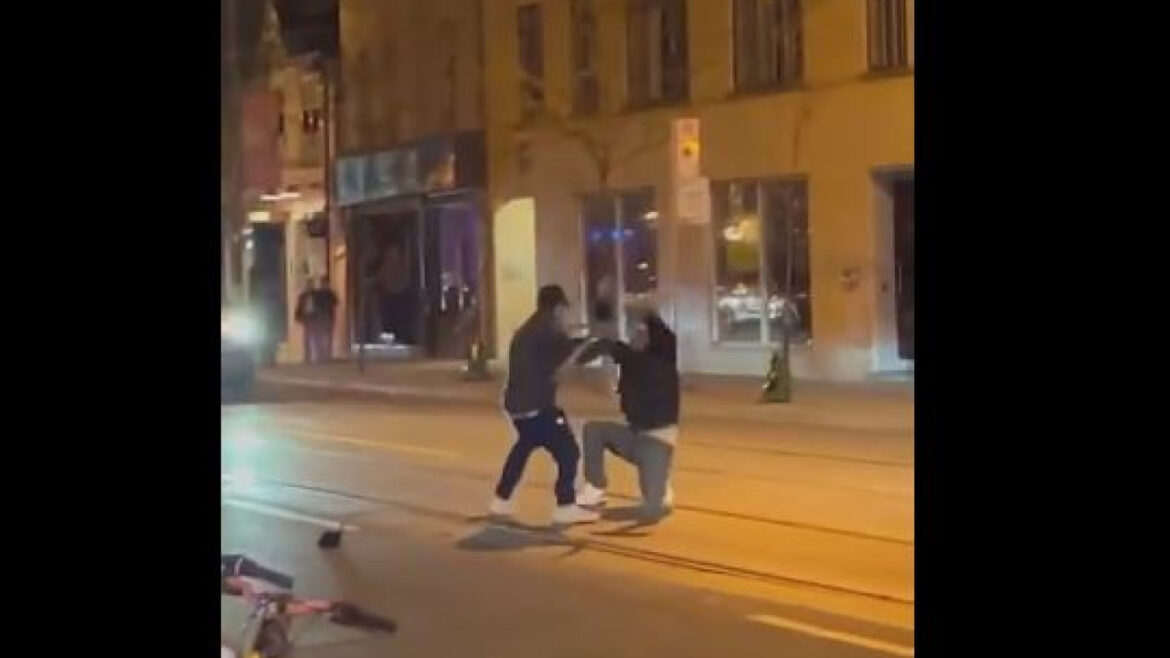 Πύθωνας ως όπλο σε καβγά στο Τορόντο – Δείτε Βίντεο