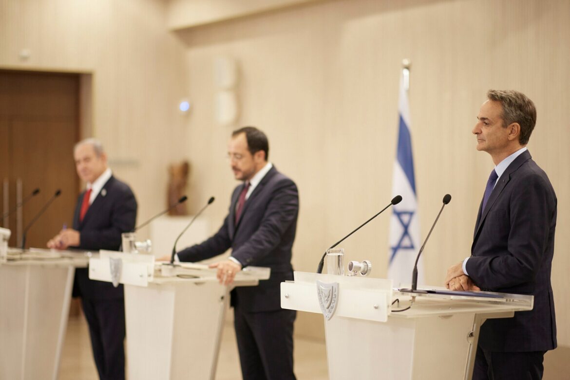 Grece, Cyprus and Israel strengthening their cooperation