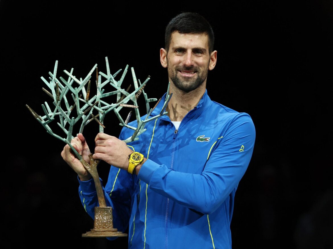 Επτά τα Rolex Paris Masters για τον Τζόκοβιτς