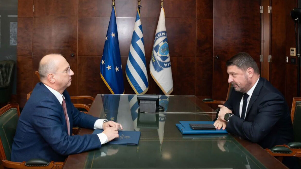 Συνάντηση Οικονόμου – Χαρδαλιά: Στο επίκεντρο η ασφάλεια κι η βελτίωση της ποιότητας ζωής