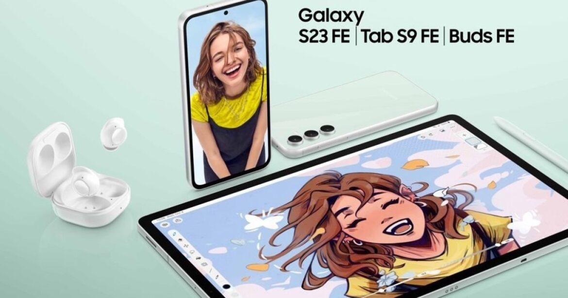Διαθέσιμα τα νέα Samsung Galaxy S23 FE, Tab S9 FE και Buds FE