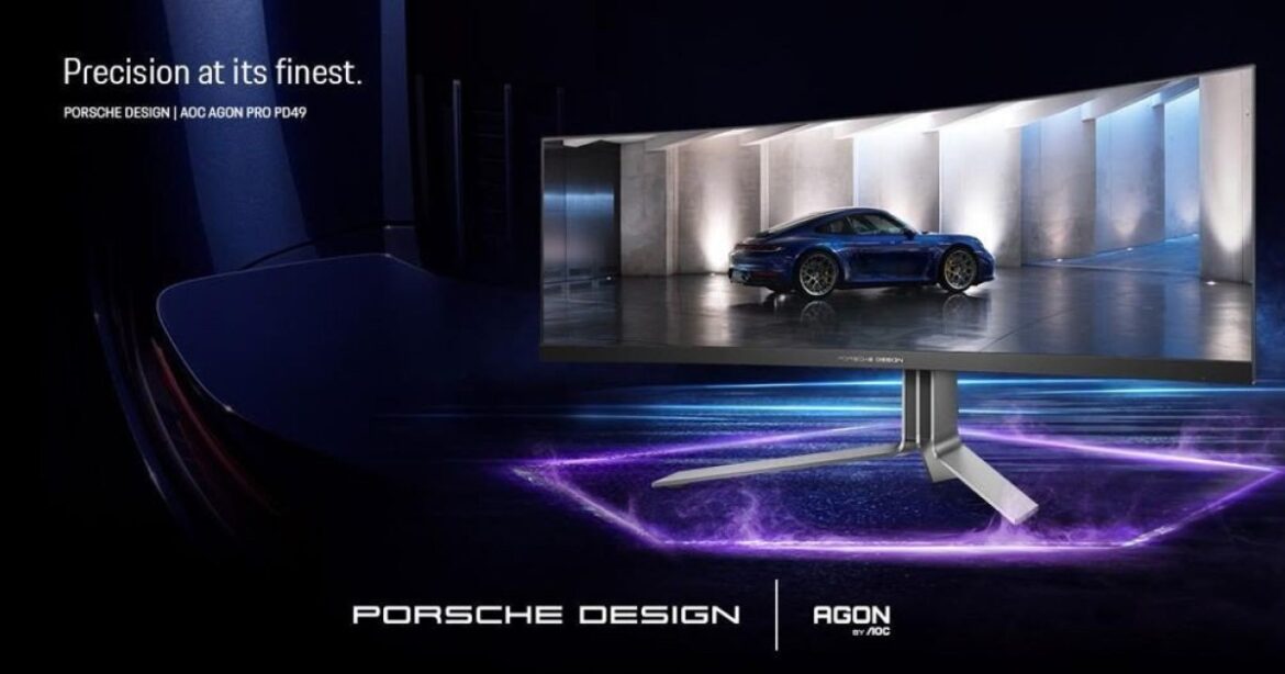 Η Porsche Design και η AGON by AOC αποκαλύπτουν το νέο κυρτό gaming monitor PD49