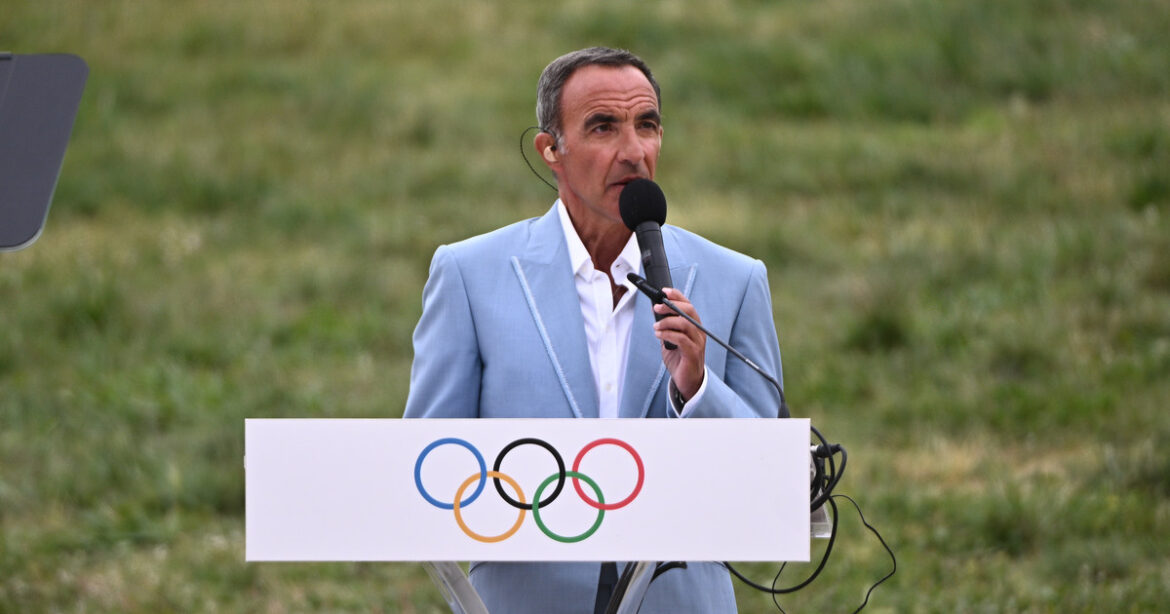 Η εντυπωσιακή φωτογραφία του Νίκου Αλιάγα από τις πρόβες για την Τελετή Αφής της Ολυμπιακής Φλόγας