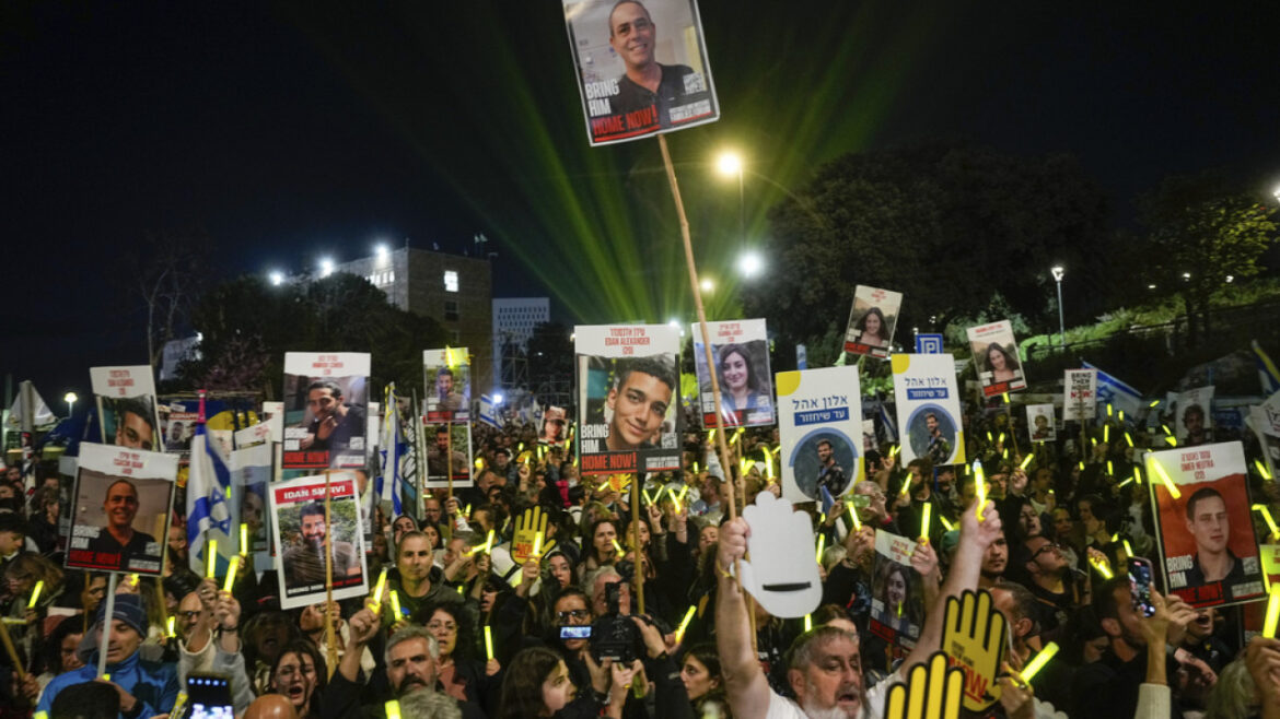 Ισραήλ: Χιλιάδες Ισραηλινοί στην Ιερουσαλήμ ζητώντας την απελευθέρωση των ομήρων