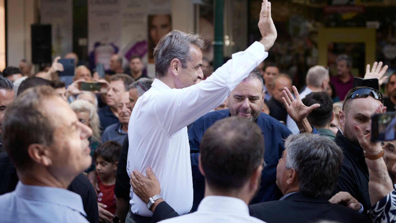 ΜητσοτάκηςQ Η προεκλογική ομιλία στον Πύργο 1