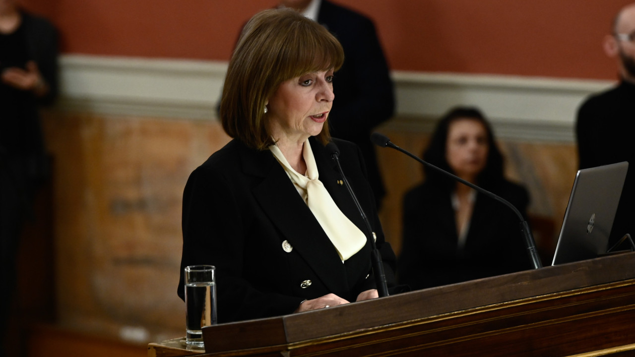 Σακελλαροπούλου: ««Καμία θέση στις δημοκρατικές κοινωνίες η πολιτική βία» 1