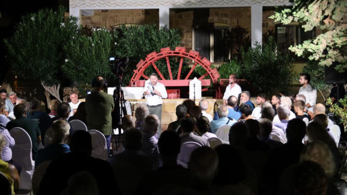 Ανδρουλάκης: Η ΝΔ βασίζεται στον φόβο για τα χειρότερα