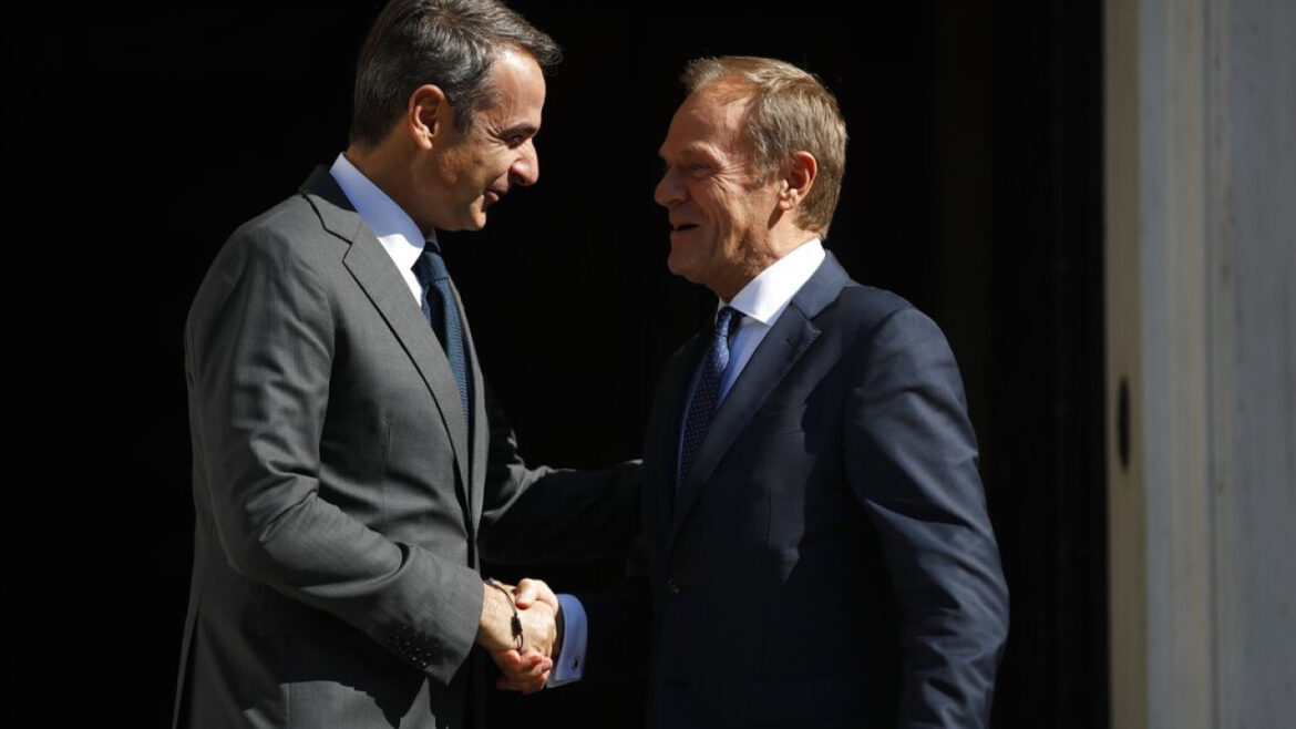 Η πρόταση Μητσοτάκη και Τουσκ για την αντιπυραυλική άμυνα της Ευρώπης μεταξύ των θεμάτων των ευρωπαίων ηγετών